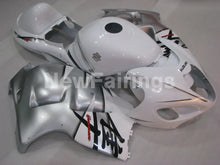 Charger l&#39;image dans la galerie, White and Silver Factory Style - GSX1300R Hayabusa 99-07