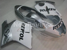 Charger l&#39;image dans la galerie, White and Silver Repsol - CBR 1100 XX 96-07 Fairing Kit -