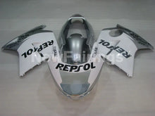 Charger l&#39;image dans la galerie, White and Silver Repsol - CBR 1100 XX 96-07 Fairing Kit -