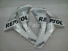 Charger l&#39;image dans la galerie, White and Silver Repsol - CBR1000RR 08-11 Fairing Kit -