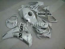 Charger l&#39;image dans la galerie, White and Silver Repsol - CBR1000RR 08-11 Fairing Kit -