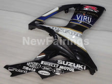 Load image into Gallery viewer, White and Black Blue Dark Dog - GSX-R600 06-07 Fairing Kit