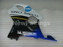 Load image into Gallery viewer, White and Black Blue Konica Minolta - CBR600 F4i 01-03