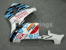 Charger l&#39;image dans la galerie, White and Black Blue Nastro Azzurro - CBR600RR 03-04 Fairing