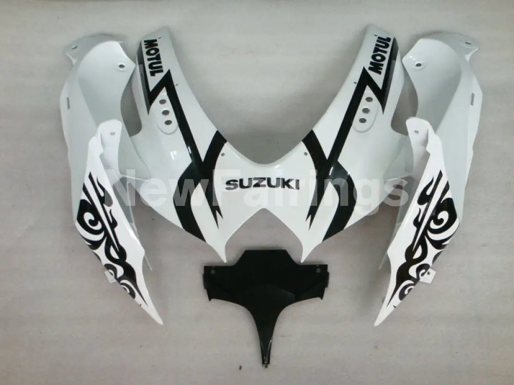 White Black Corona - GSX-R750 08-10 Fairing Kit Vehicles &