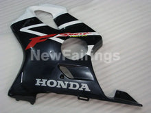 Charger l&#39;image dans la galerie, White and Black Factory Style - CBR600 F4i 01-03 Fairing Kit