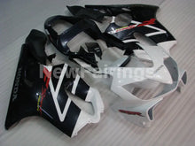 Charger l&#39;image dans la galerie, White and Black Factory Style - CBR600 F4i 01-03 Fairing Kit