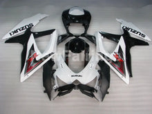 Load image into Gallery viewer, White and Black Factory Style - GSX-R600 08-10 Fairing Kit