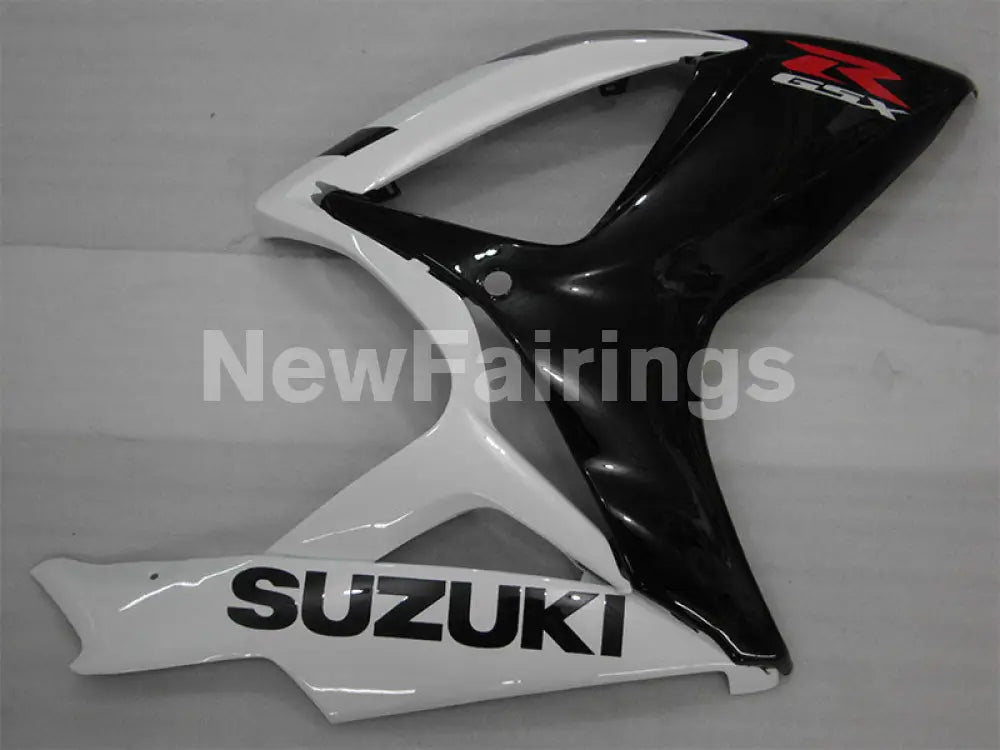 White and Black Factory Style - GSX-R750 06-07 Fairing Kit