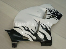 Charger l&#39;image dans la galerie, White and Black Flame - GSX1300R Hayabusa 99-07 Fairing Kit