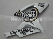 Charger l&#39;image dans la galerie, White and Black Lucky Strike - GSX-R750 06-07 Fairing Kit