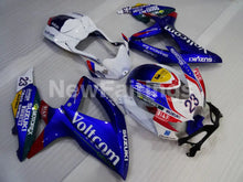 Charger l&#39;image dans la galerie, White Blue and Red MOTOREX - GSX-R750 08-10 Fairing Kit