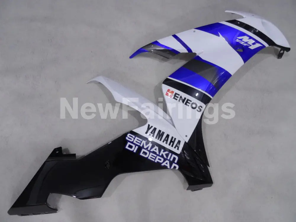 White and Blue Black ENEOS - YZF-R1 04-06 Fairing Kit