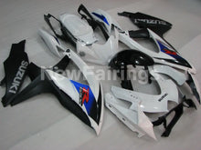 Load image into Gallery viewer, White and Blue Black Factory Style - GSX-R600 08-10 Fairing