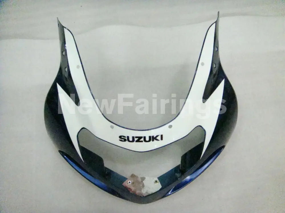 White Blue Black Factory Style - GSX-R750 00-03 Fairing Kit