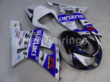 Charger l&#39;image dans la galerie, White and Blue Black MOTUL - GSX-R750 00-03 Fairing Kit