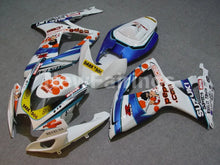 Charger l&#39;image dans la galerie, White and Blue Dark Dog - GSX-R600 06-07 Fairing Kit -