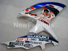 Charger l&#39;image dans la galerie, White and Blue Dark Dog - GSX-R750 08-10 Fairing Kit