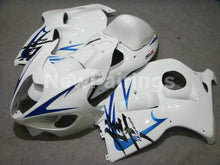 Charger l&#39;image dans la galerie, White and Blue Factory Style - GSX1300R Hayabusa 99-07