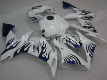 Load image into Gallery viewer, White and Blue Flame - YZF-R1 04-06 Fairing Kit - Vehicles