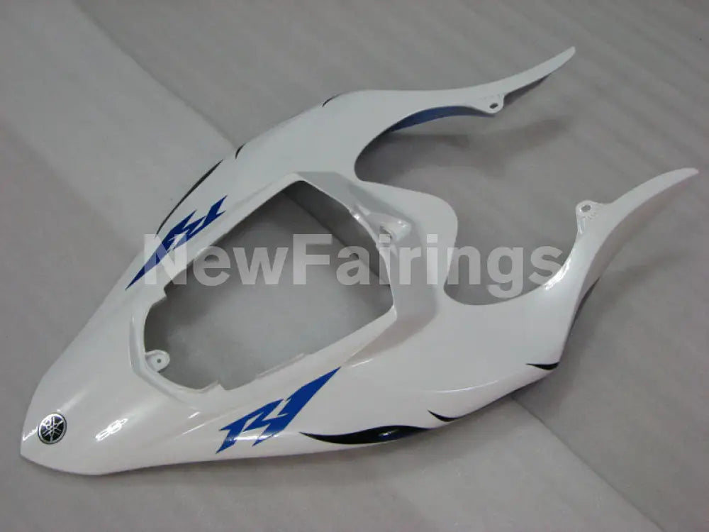 White and Blue Flame - YZF-R1 04-06 Fairing Kit - Vehicles