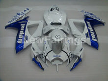 Charger l&#39;image dans la galerie, White and Blue Jordan - GSX-R600 06-07 Fairing Kit -