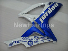 Charger l&#39;image dans la galerie, White and Blue Jordan - GSX-R600 06-07 Fairing Kit -