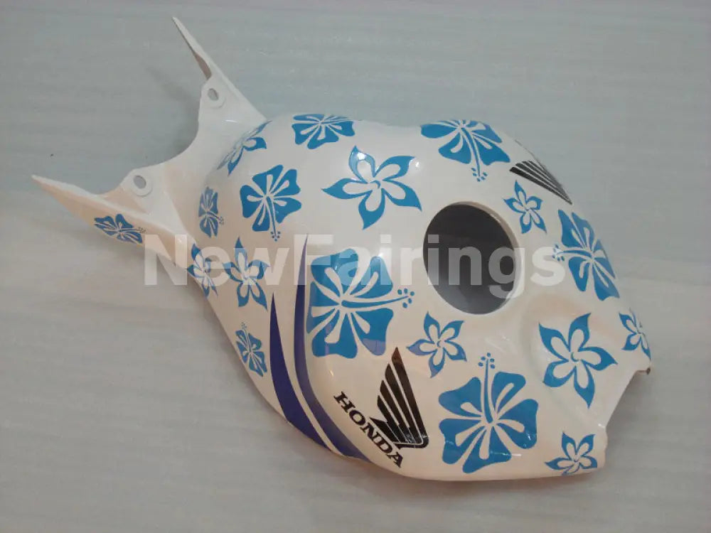 White and Blue Nastro Azzurro - CBR1000RR 06-07 Fairing Kit