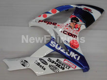 Load image into Gallery viewer, White and Blue Red Dark Dog - GSX-R600 06-07 Fairing Kit -