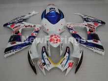 Load image into Gallery viewer, White and Blue Red Dark Dog - GSX-R750 06-07 Fairing Kit