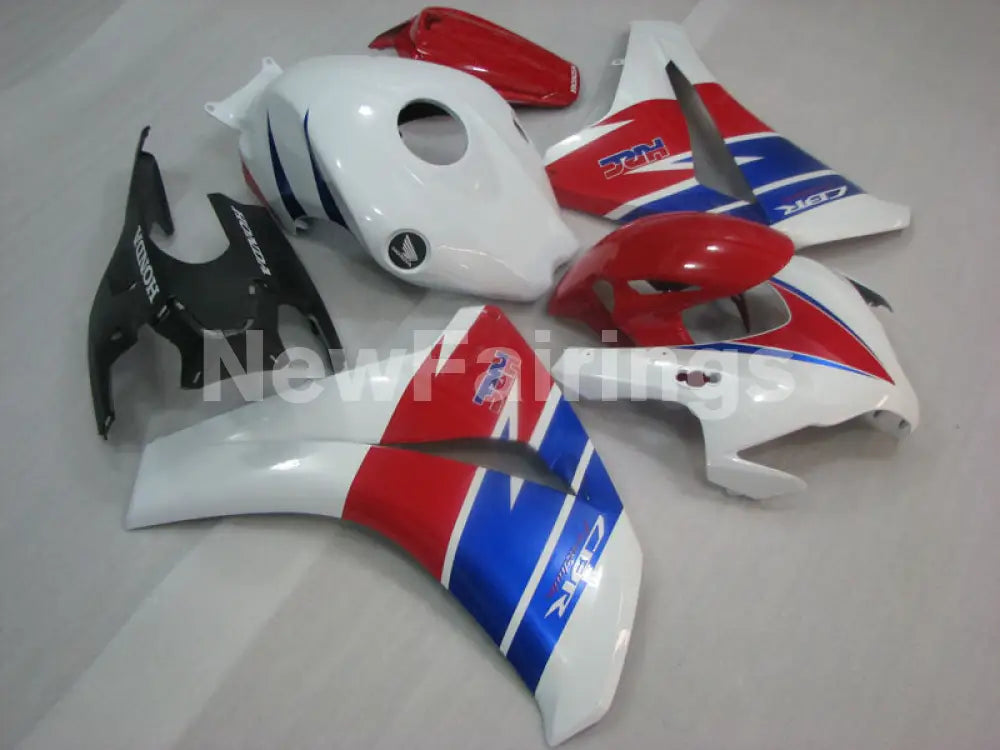 White Blue and Red Factory Style - CBR1000RR 08-11 Fairing