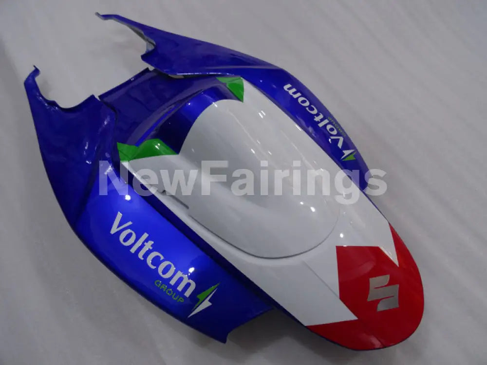 White and Blue Red MOTOREX - GSX-R750 06-07 Fairing Kit