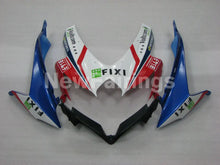 Charger l&#39;image dans la galerie, White and Blue Red MOTOREX - GSX-R750 08-10 Fairing Kit