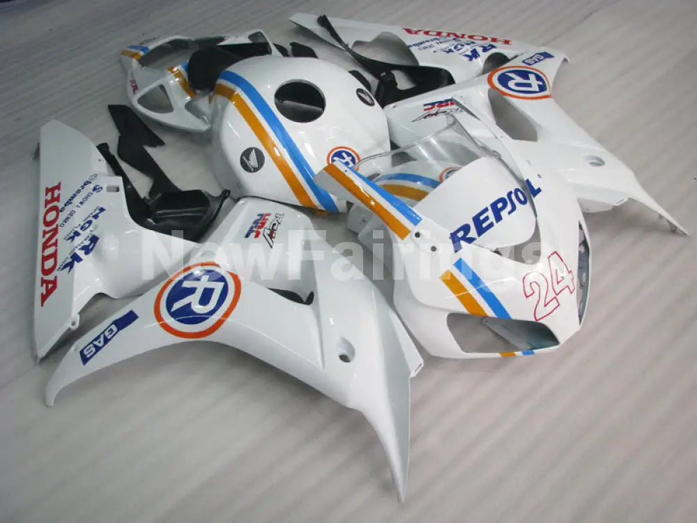 White and Blue Repsol - CBR1000RR 06-07 Fairing Kit -