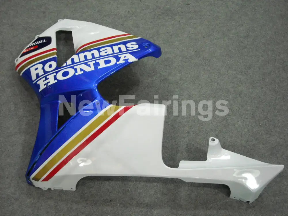 White and Blue Rothmans - CBR600RR 03-04 Fairing Kit -