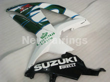 Load image into Gallery viewer, White and Green Corona - GSX-R600 08-10 Fairing Kit