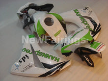 Charger l&#39;image dans la galerie, White and Green HANN Spree - CBR1000RR 08-11 Fairing Kit -