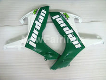 Load image into Gallery viewer, White and Green Jordan - GSX-R750 06-07 Fairing Kit