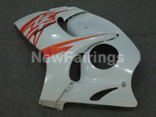 Charger l&#39;image dans la galerie, White with orange decals Factory Style - GSX1300R Hayabusa