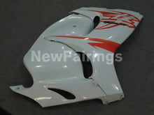 Charger l&#39;image dans la galerie, White with orange decals Factory Style - GSX1300R Hayabusa