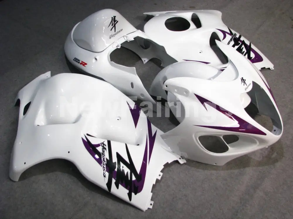 White and Purple Factory Style - GSX1300R Hayabusa 99-07