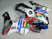 Charger l&#39;image dans la galerie, White and Red Blue Lee - CBR600RR 03-04 Fairing Kit -