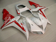 Charger l&#39;image dans la galerie, White Red Factory Style - YZF-R1 02-03 Fairing Kit