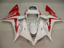 Charger l&#39;image dans la galerie, White Red Factory Style - YZF-R1 02-03 Fairing Kit