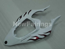 Charger l&#39;image dans la galerie, White and Red Flame - YZF-R1 04-06 Fairing Kit - Vehicles &amp;