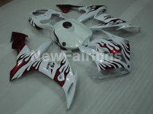 Charger l&#39;image dans la galerie, White and Red Flame - YZF-R1 04-06 Fairing Kit - Vehicles &amp;