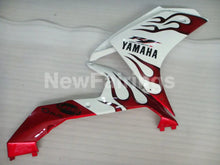 Charger l&#39;image dans la galerie, White Red Flame - YZF-R1 07-08 Fairing Kit - Vehicles &amp;