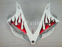 Charger l&#39;image dans la galerie, White Red Flame - YZF-R1 07-08 Fairing Kit - Vehicles &amp;