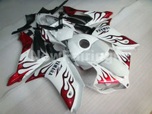 Charger l&#39;image dans la galerie, White Red Flame - YZF-R1 07-08 Fairing Kit - Vehicles &amp;