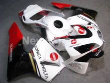 Charger l&#39;image dans la galerie, White and Red Konica Minolta - CBR600RR 03-04 Fairing Kit -